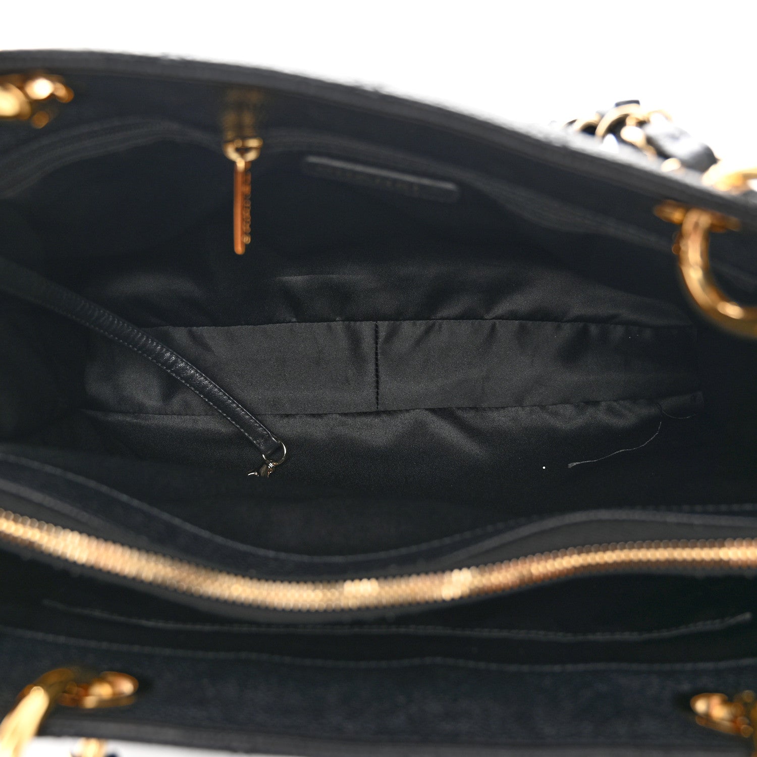 Chanel Caviar Quilted Grand Shopping Tote GST Black 5 of 11