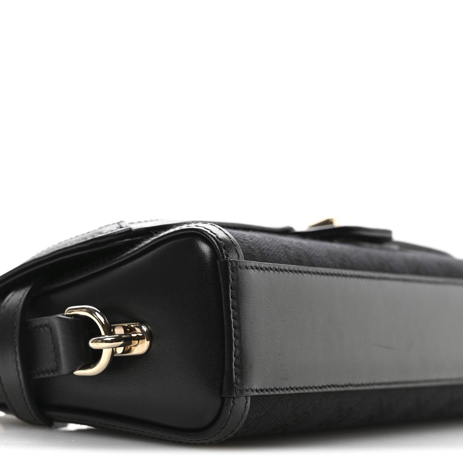 Gucci GG Monogram Small Luce Shoulder Bag Black 9 of 10