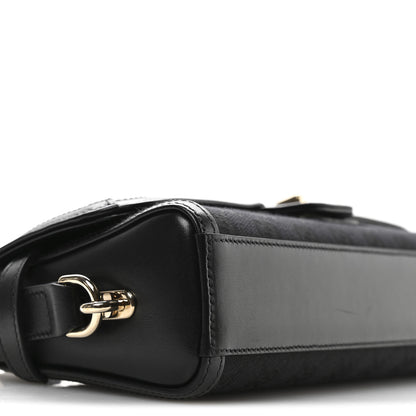Gucci GG Monogram Small Luce Shoulder Bag Black 9 of 10