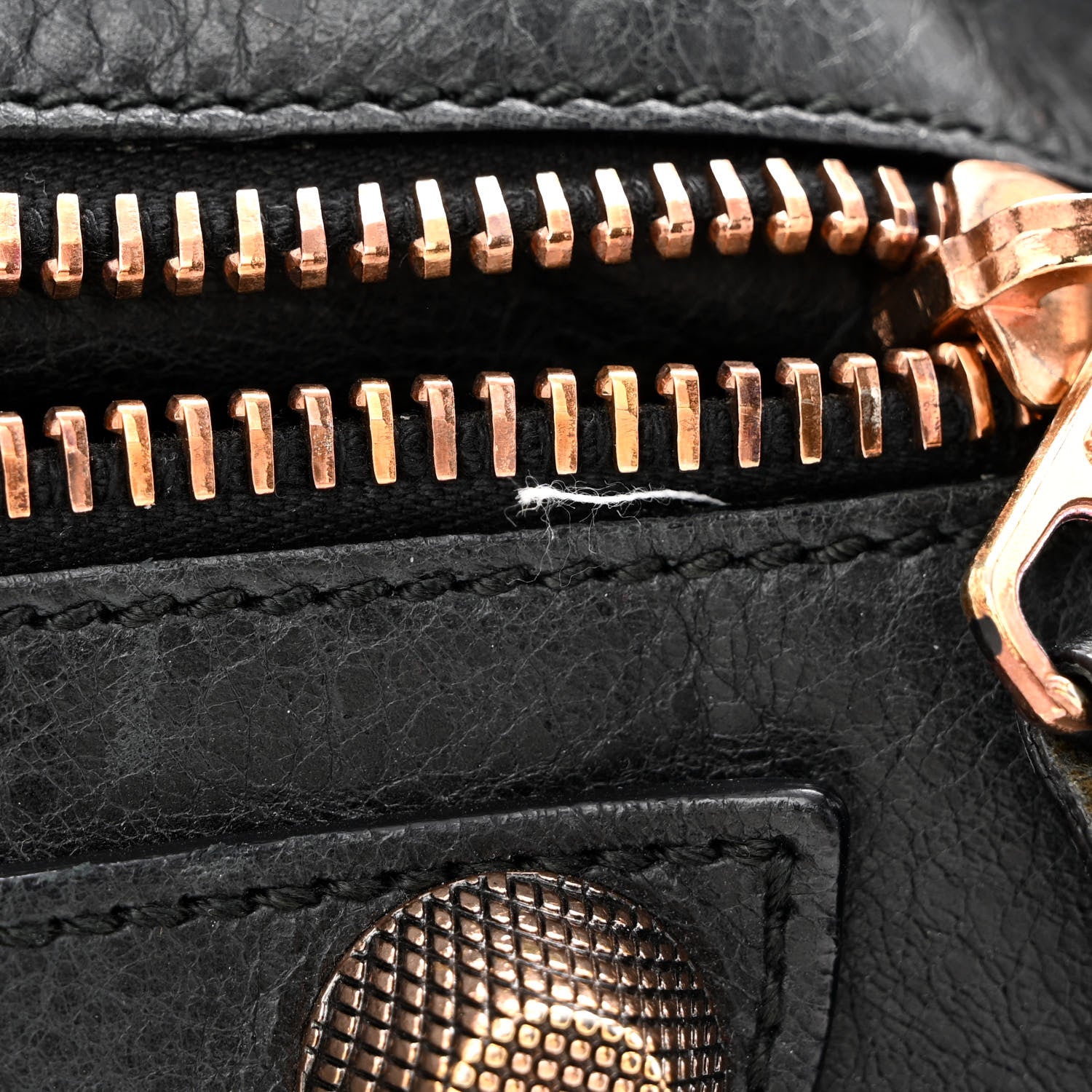 Balenciaga Agneau Giant 21 Rose Gold Hardware Work Black 12 of 14