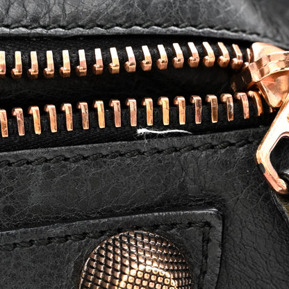 Balenciaga Agneau Giant 21 Rose Gold Hardware Work Black 12 of 14