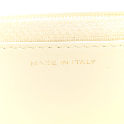 Chanel Caviar Quilted Wallet on Chain WOC White 6 of 10