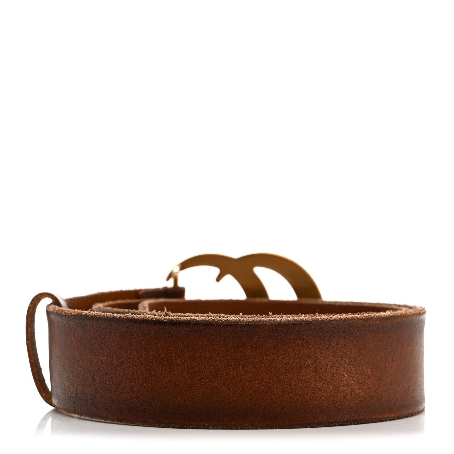 Gucci Faded Calfskin Double G 40mm Belt 75 30 Cuir 2 of 5
