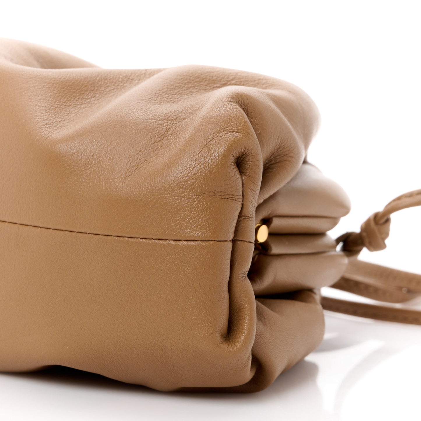 Butter Calfskin The Mini Pouch Cammello