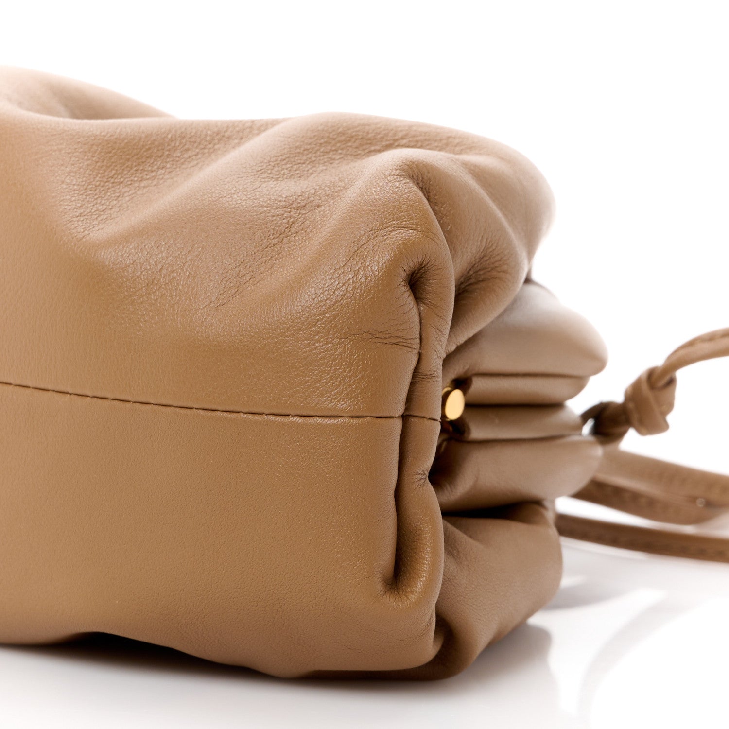 Bottega Veneta Butter Calfskin The Mini Pouch Cammello 11 of 11