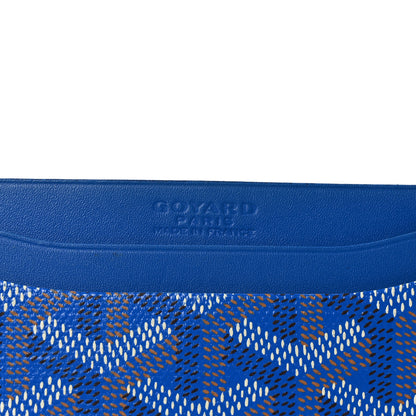 Goyard Goyardine Saint Sulpice Card Holder Sky Blue 6 of 8