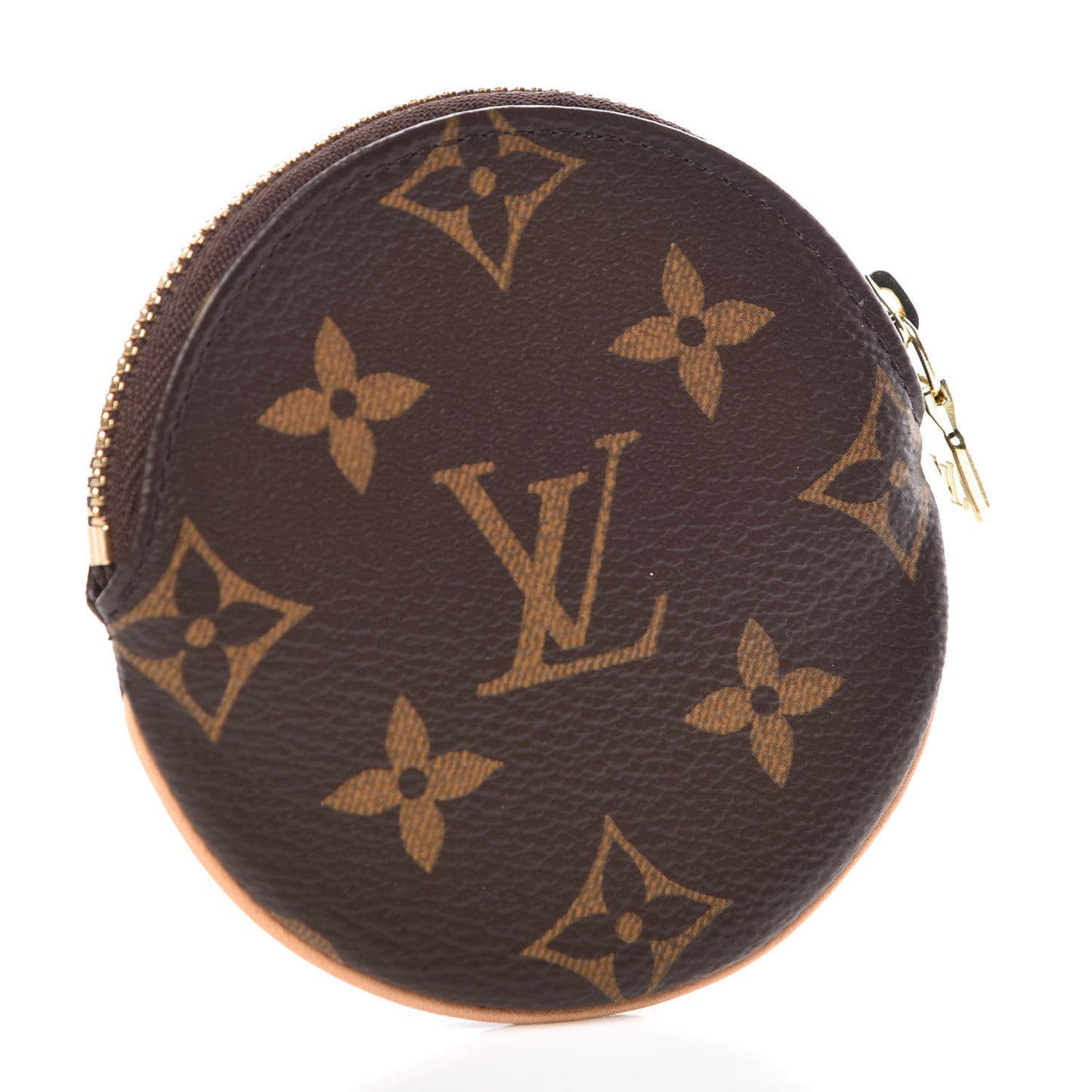 Monogram Round Coin Purse