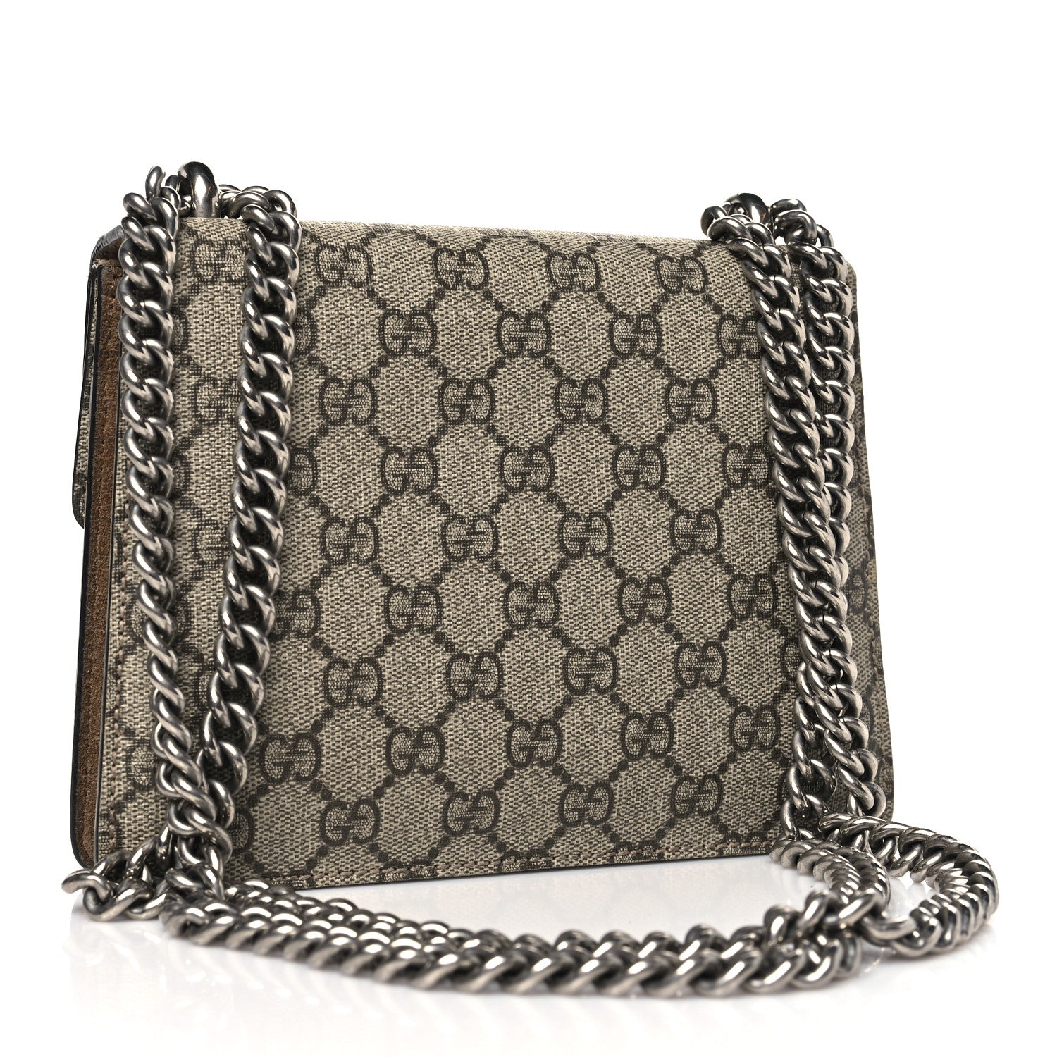 Gucci GG Supreme Monogram Mini Dionysus Shoulder Bag Taupe 3 of 15