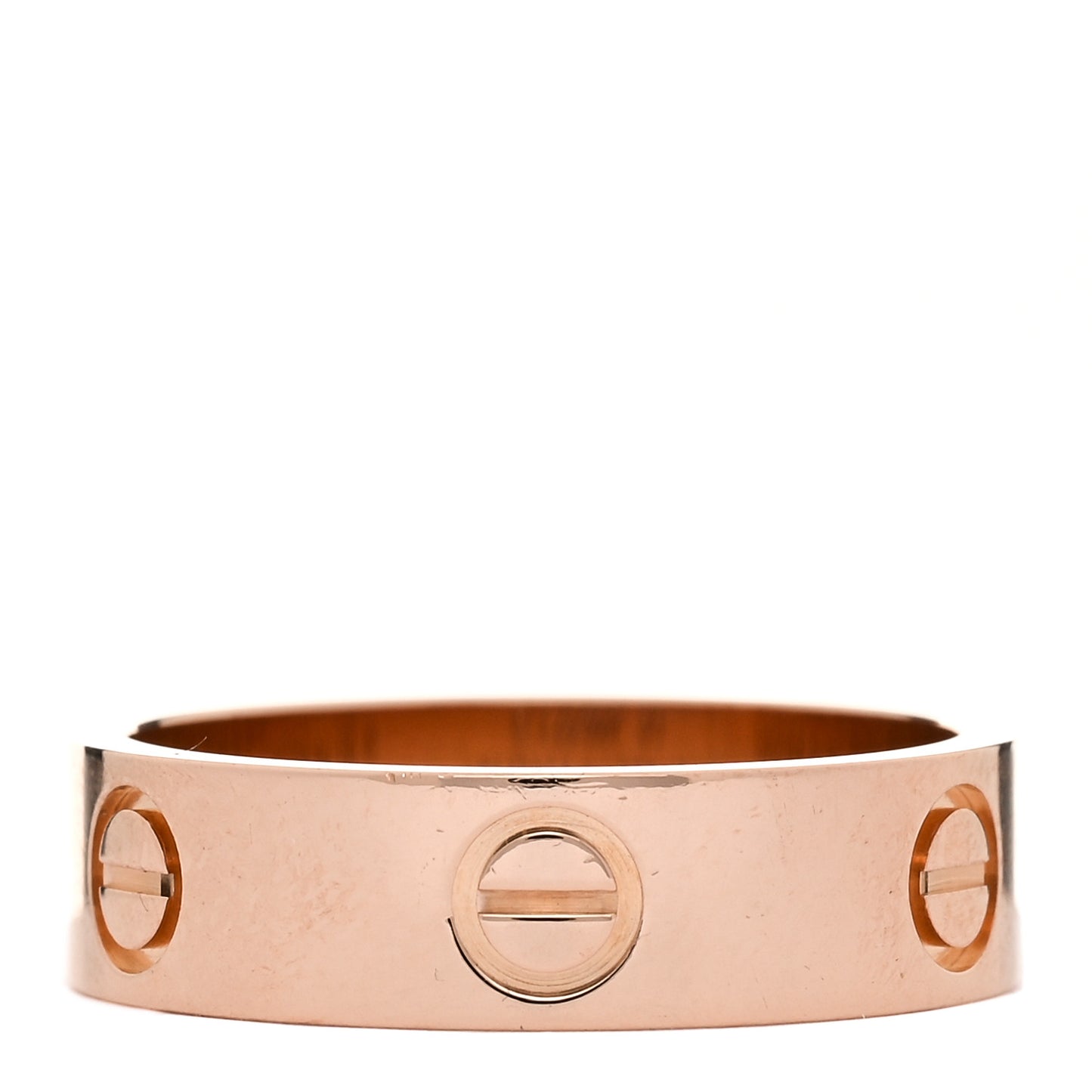 18K Pink Gold 5.5mm LOVE Ring 56 7.5