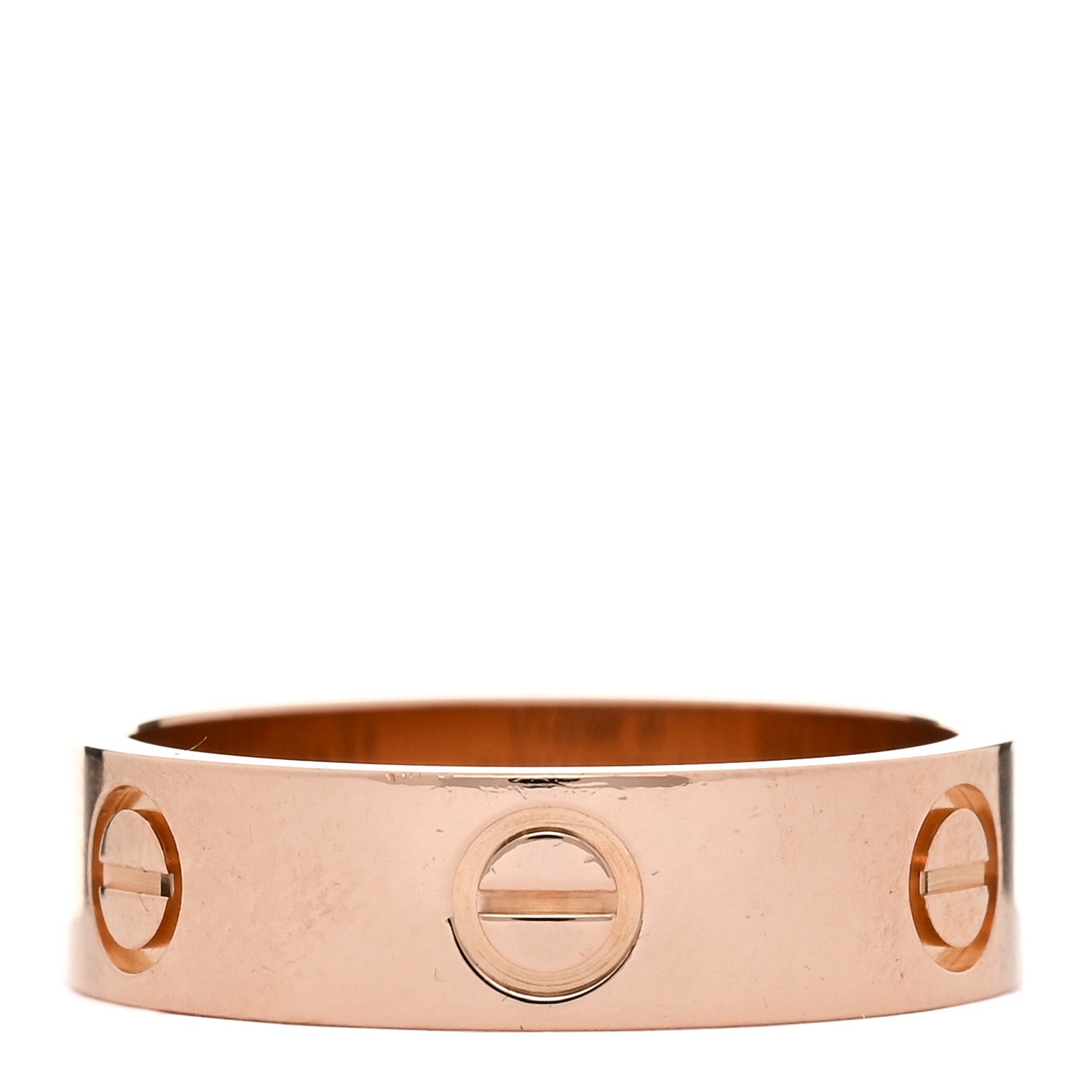 Cartier 18K Pink Gold 5.5mm LOVE Ring 56 7.5 3 of 5