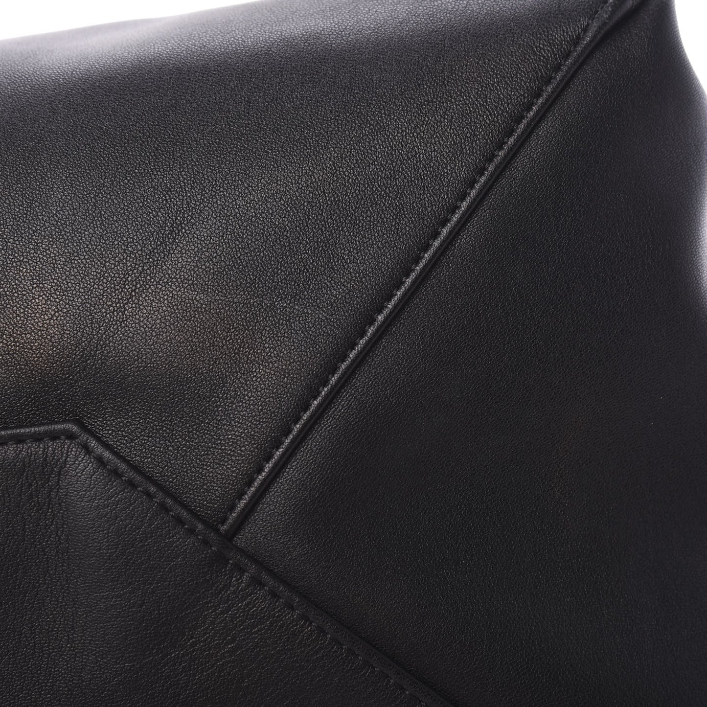 Lambskin Horizontal Cabas Black