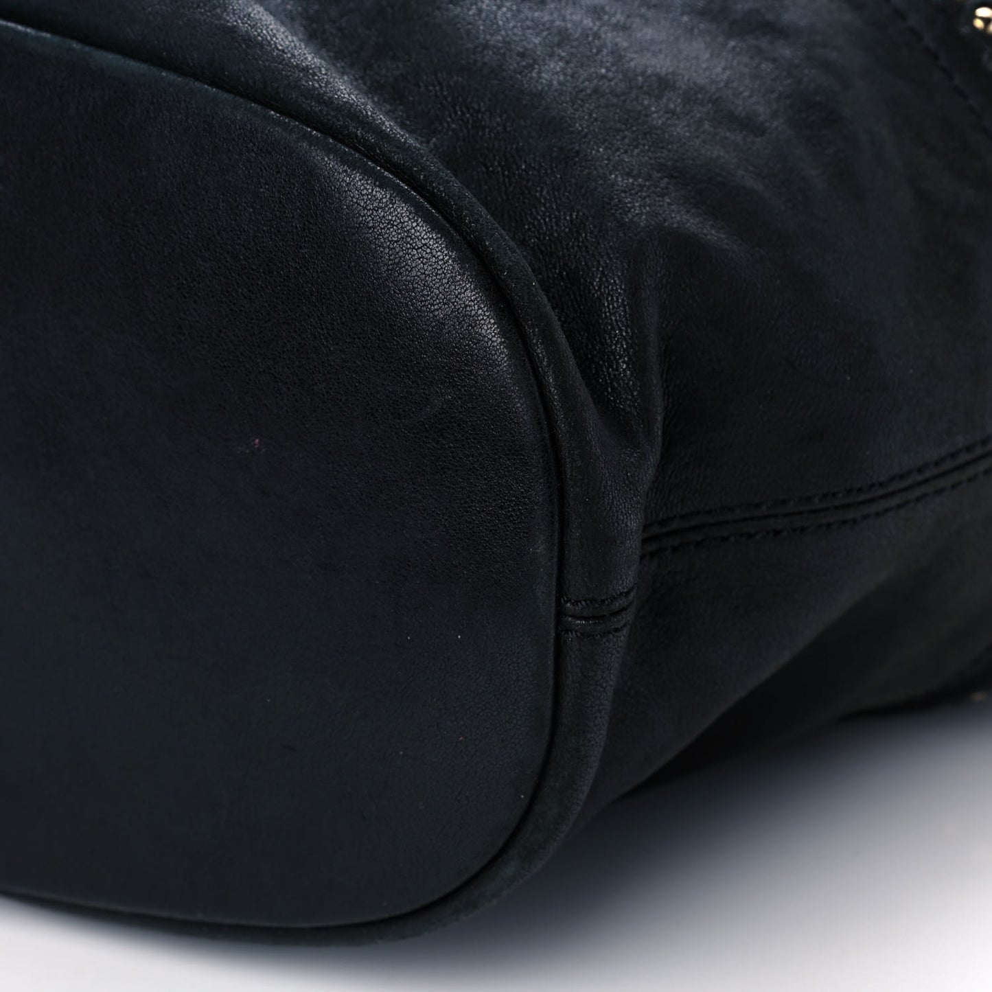 Lambskin Studded Medium Nightingale Black