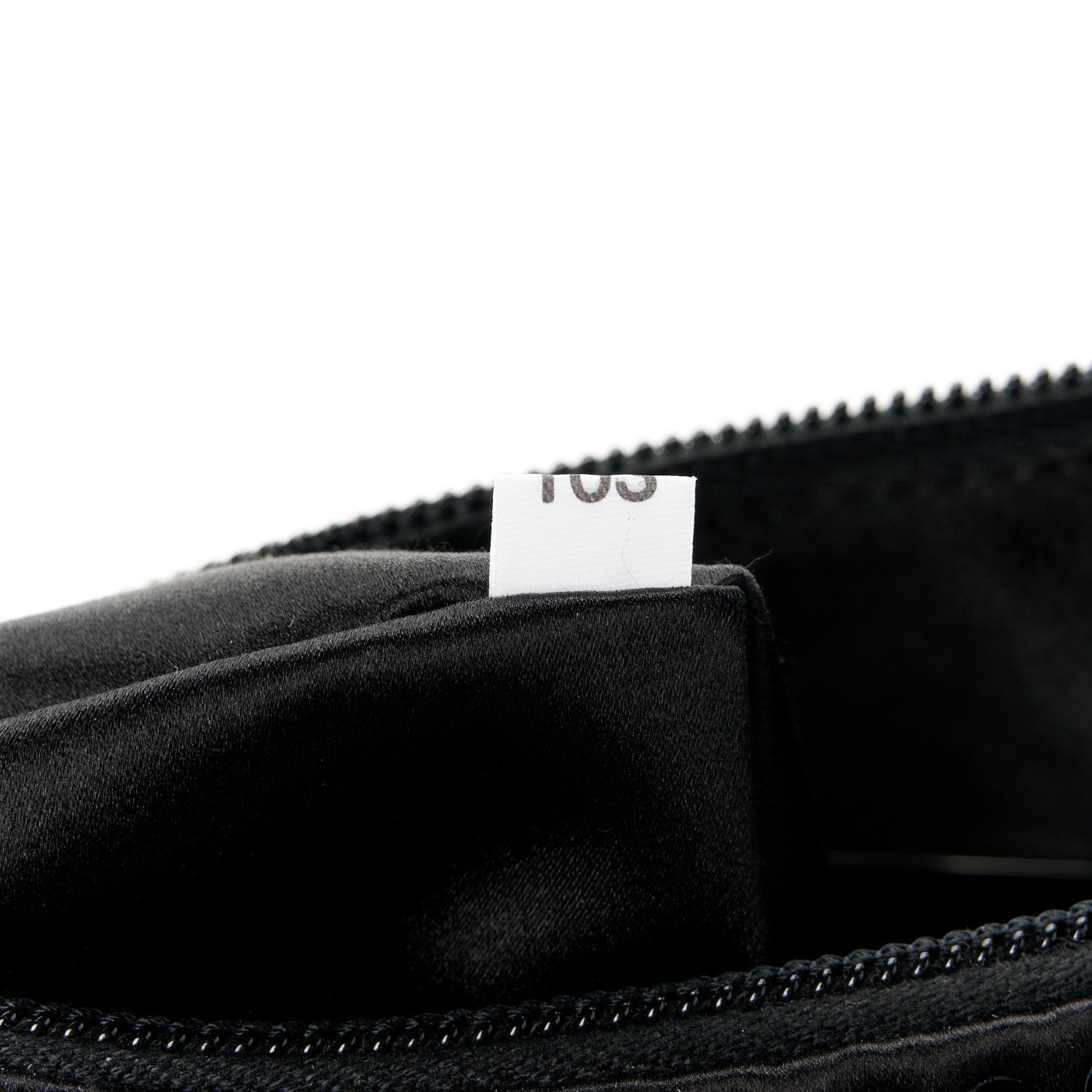 Prada Satin Crystal Mini Re-Edition 2000 Bag Black 7 of 11