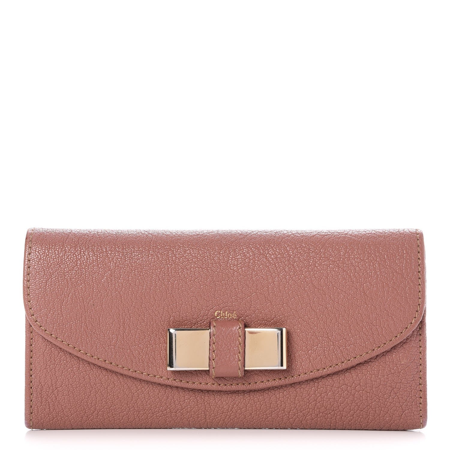 Chloe Calfskin Lily Continental Wallet Darlington Pink 1 of 7