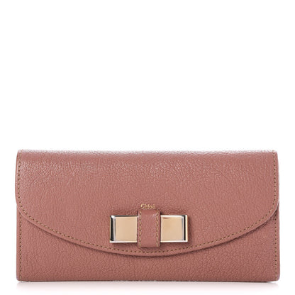 Chloe Calfskin Lily Continental Wallet Darlington Pink 1 of 7