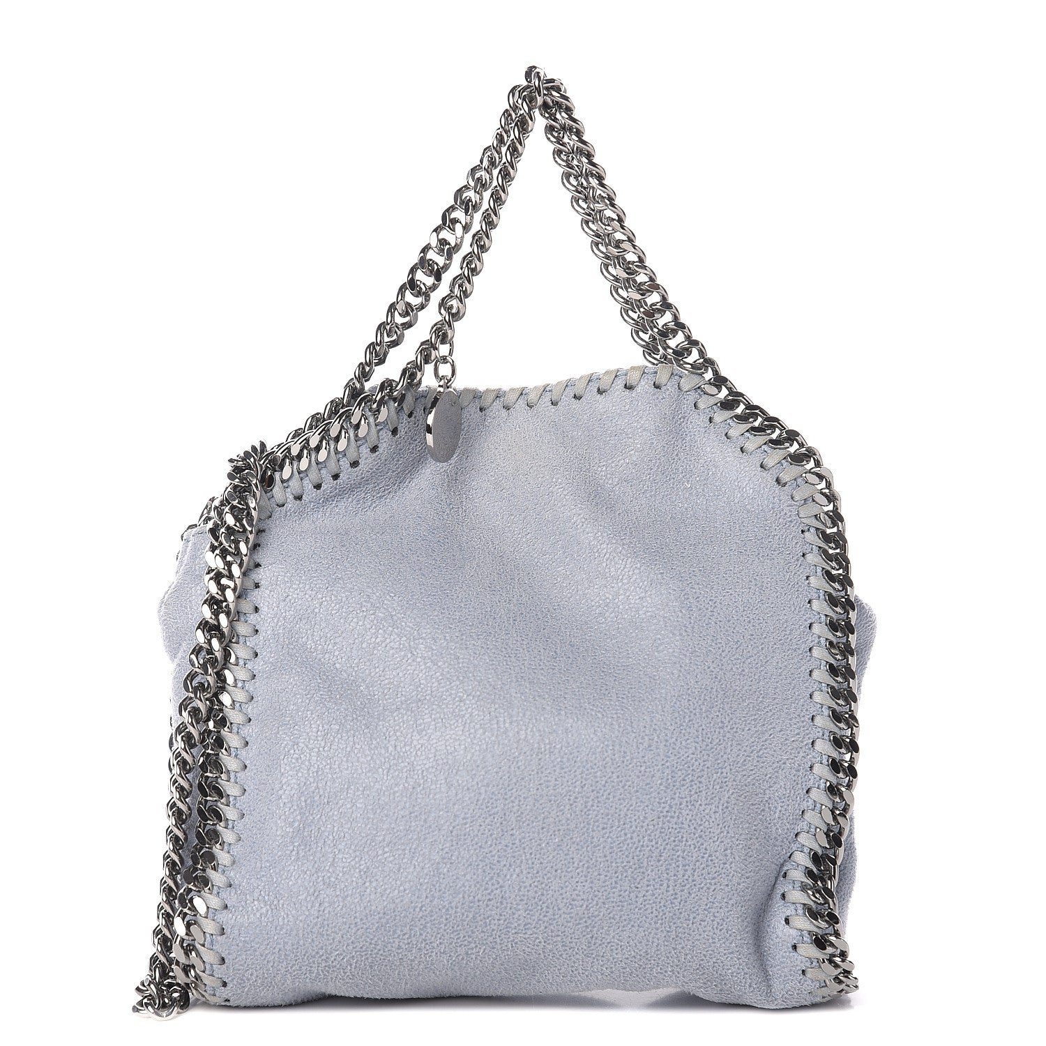 Stella McCartney Shaggy Deer Tiny Falabella Tote Duck Blue 1 of 7