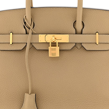 Hermes Taurillon Clemence Birkin 30 Trench 8 of 11