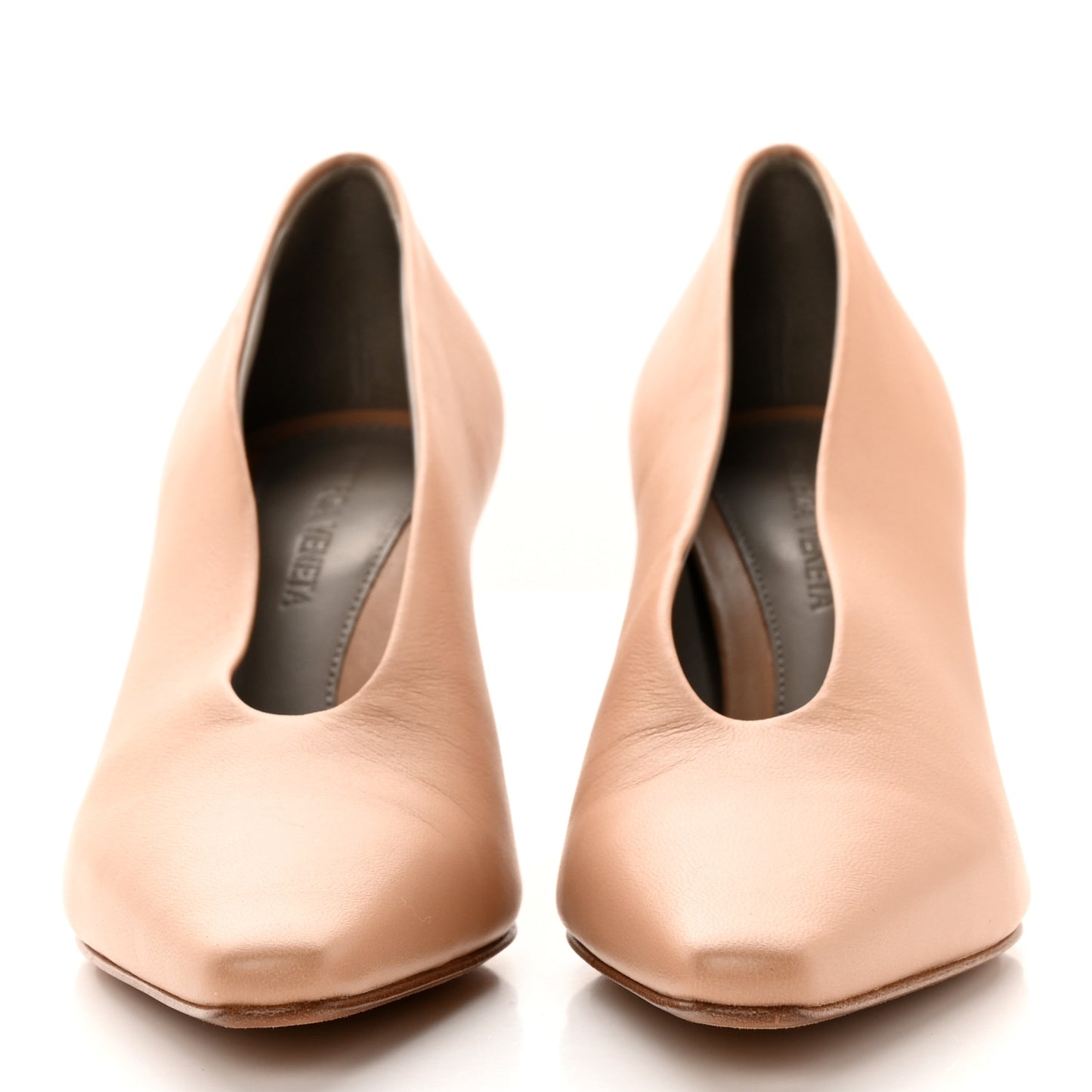 Nappa Almond Pumps 35 Nude
