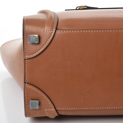 Celine Natural Calfskin Micro Luggage Tan 17 of 18