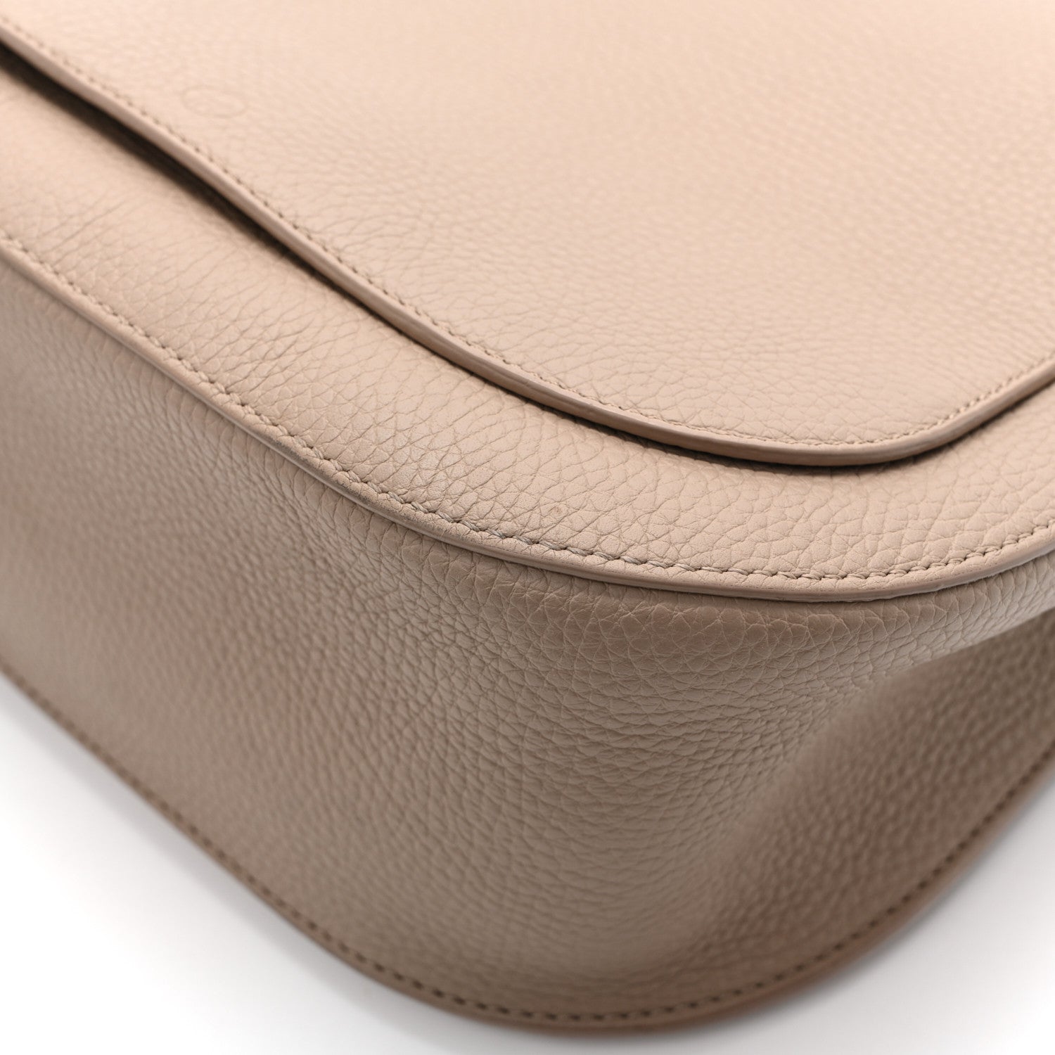 The Row Grained Calfskin Hunting Bag II Stone 15 of 15