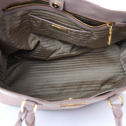 Prada Saffiano Lux Large Tote Cammeo 4 of 12