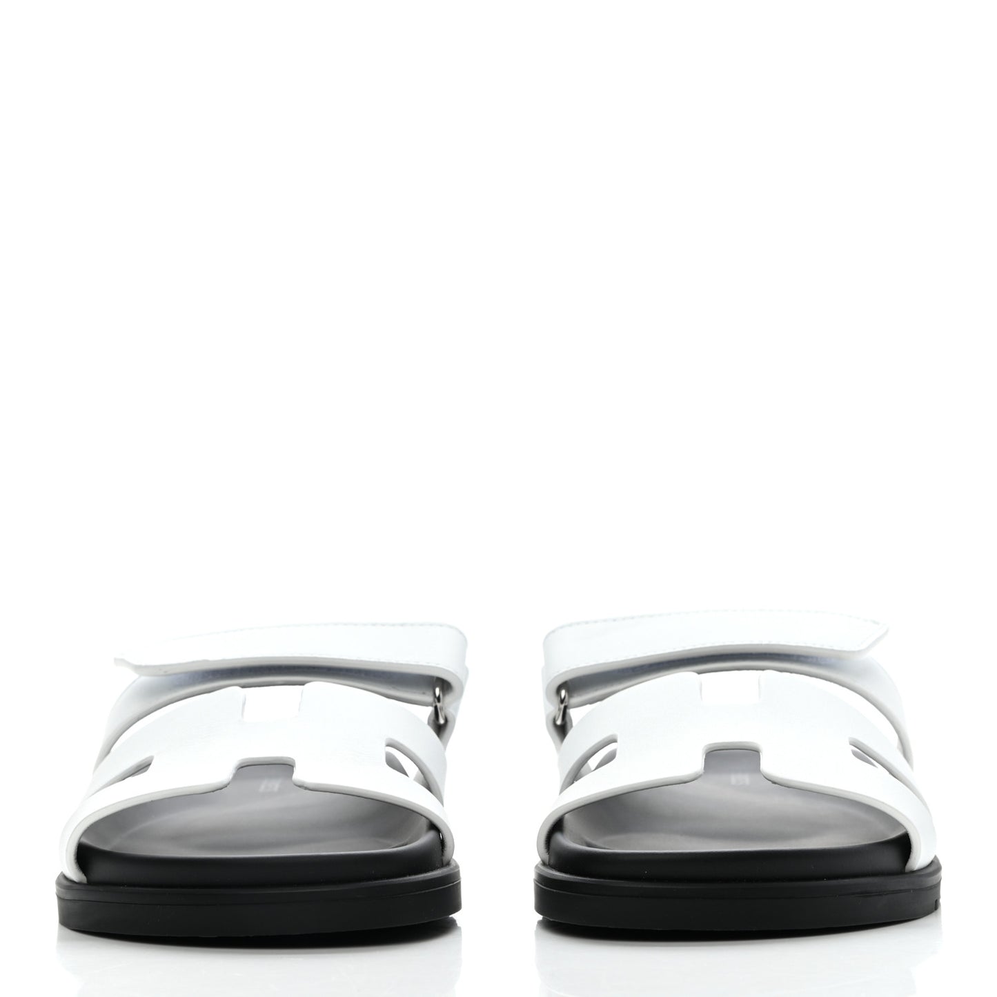 Calfskin Womens Chypre Sandals 37 White