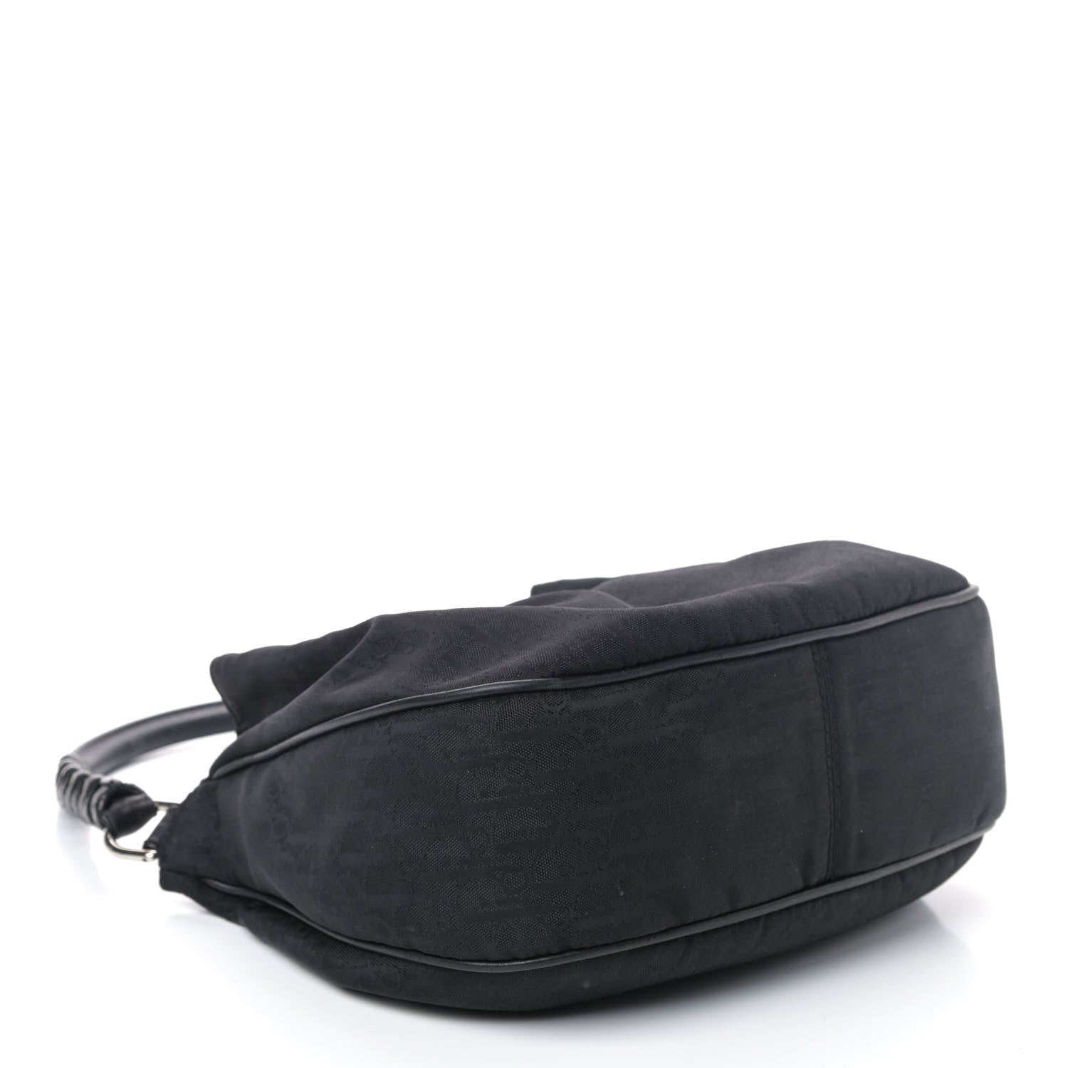 Christian Dior Nylon Monogram Lovely Hobo Black 3 of 4