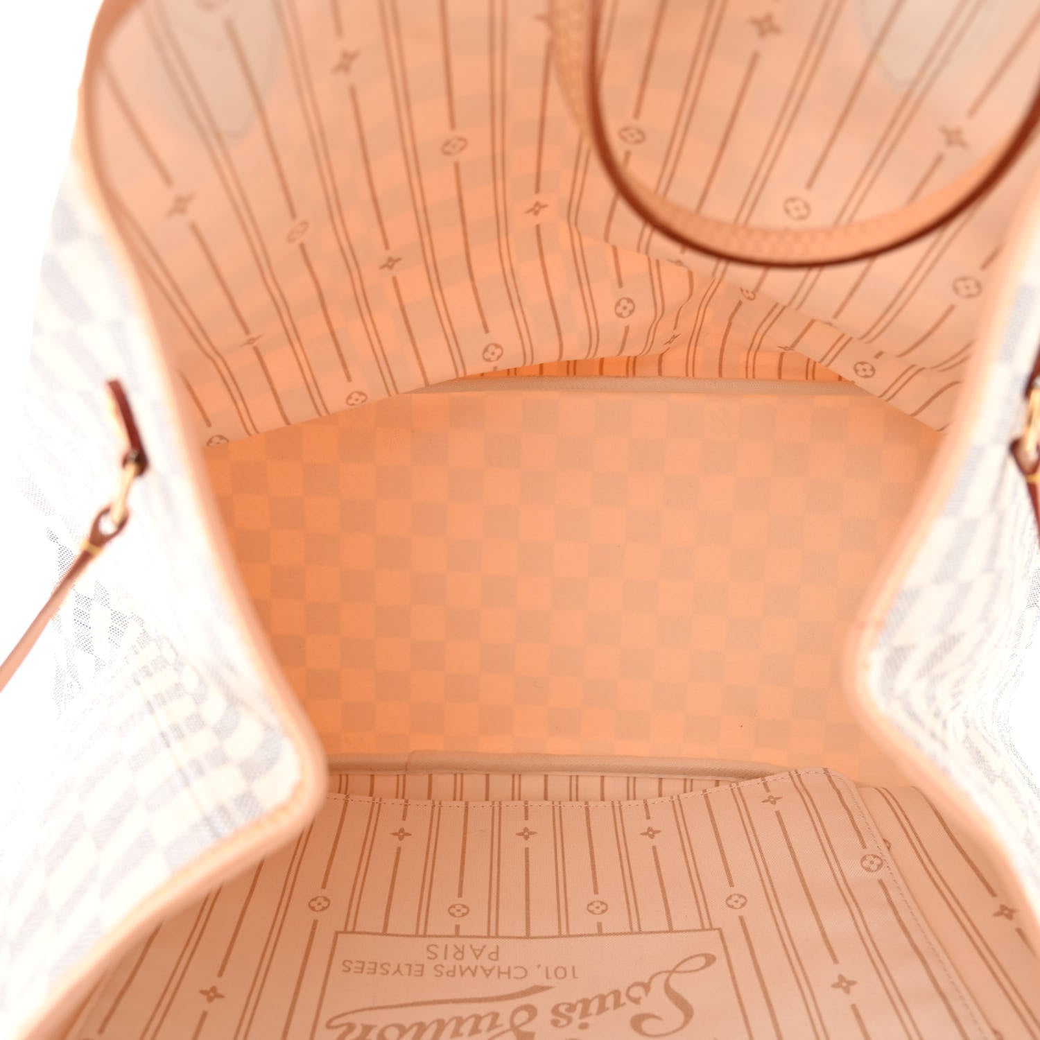 Louis Vuitton Damier Azur Neverfull GM 5 of 9