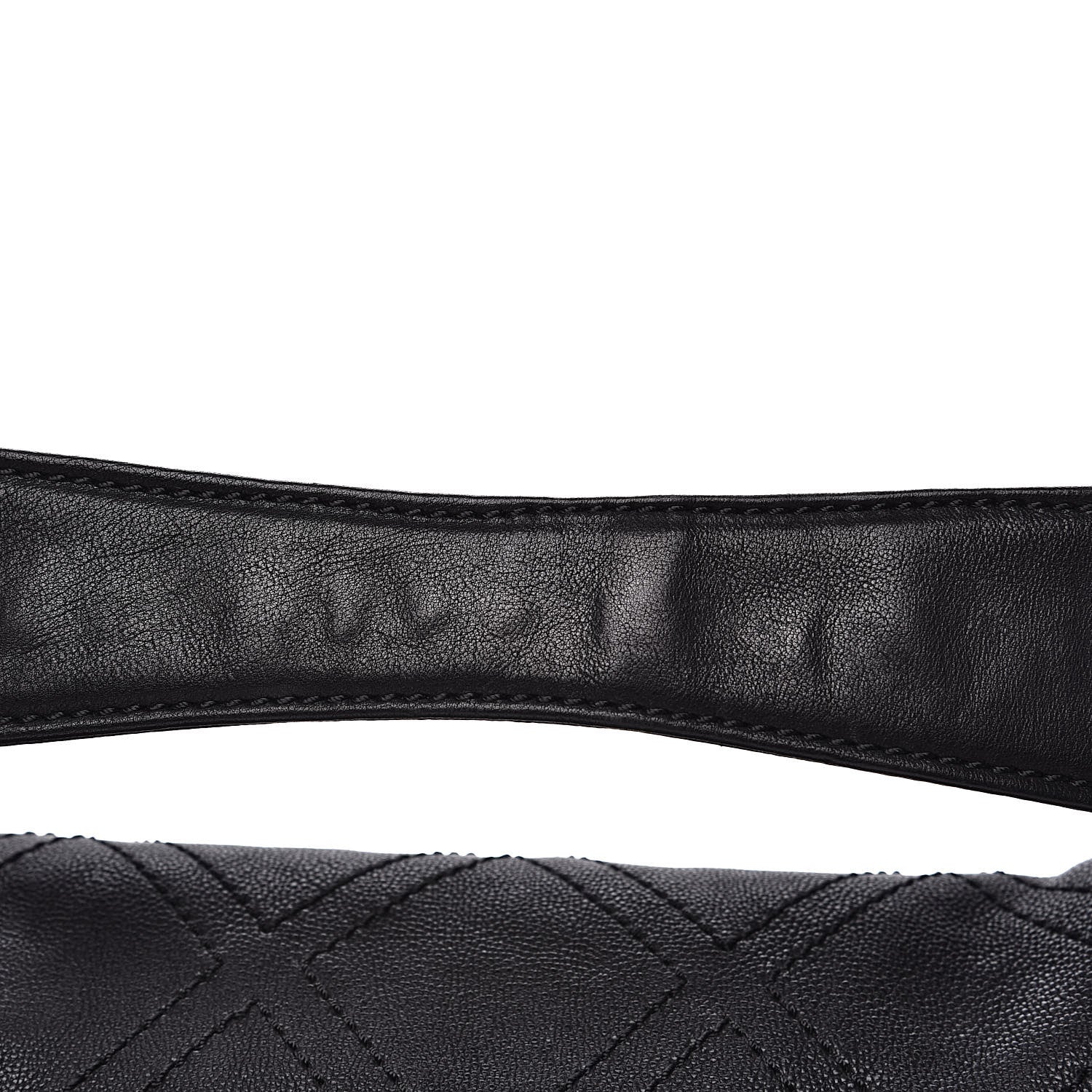 Chanel Calfskin Diamond Stitch Accordion Flap Black 10 of 10