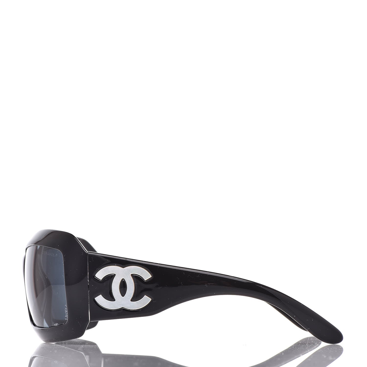 Chanel Mother of Pearl CC Sunglasses 5076-H Black 3 of 13