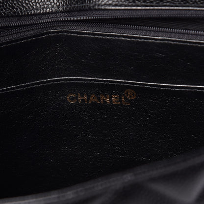 Chanel Caviar Quilted Briefcase Laptop Bag Black 6 of 11