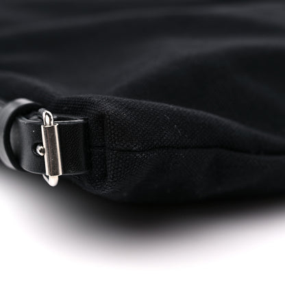 Saint Laurent Canvas ID Shopping Bag Black 9 of 9