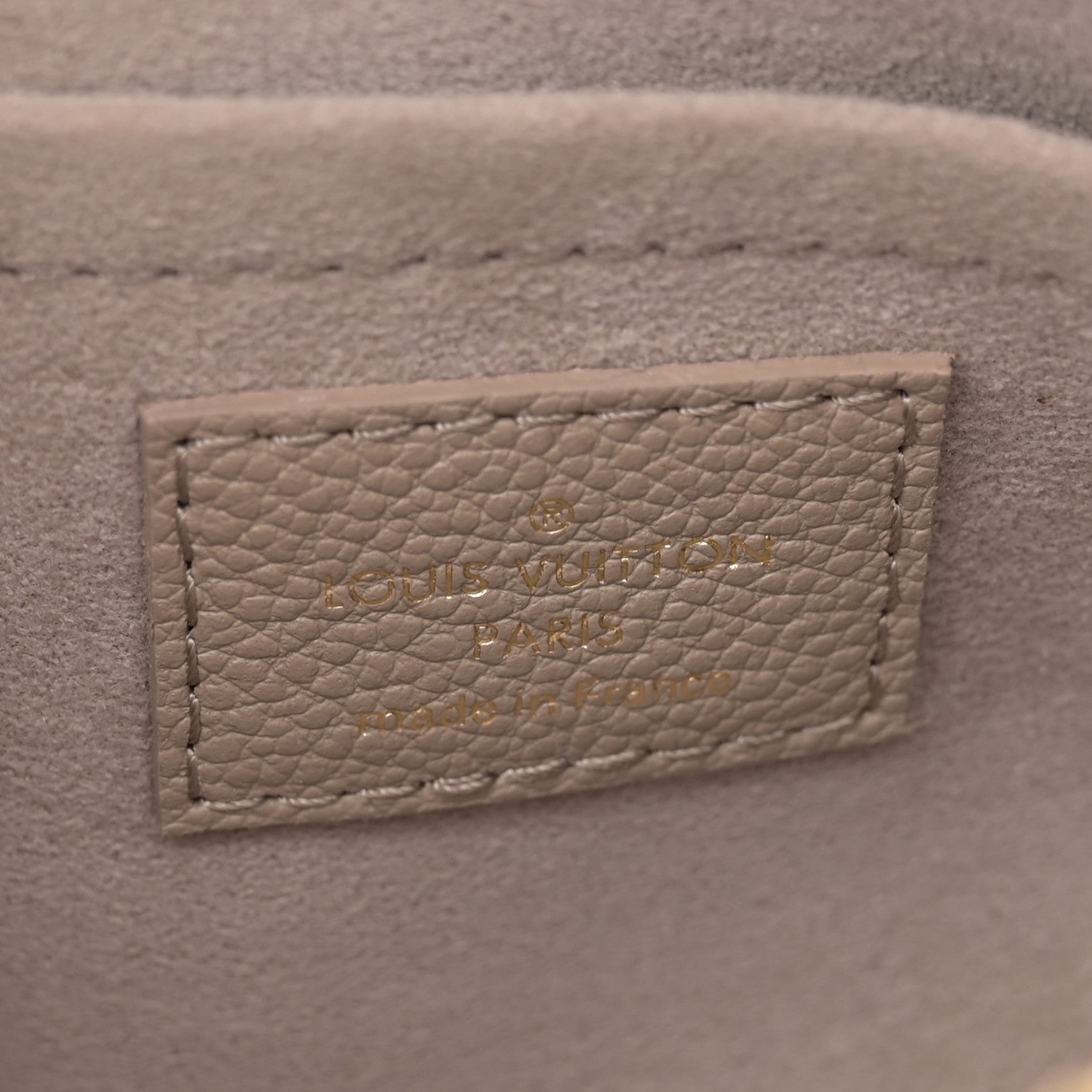 Louis Vuitton Empreinte Monogram Giant Papillon BB Tourterelle Cream 6 of 9