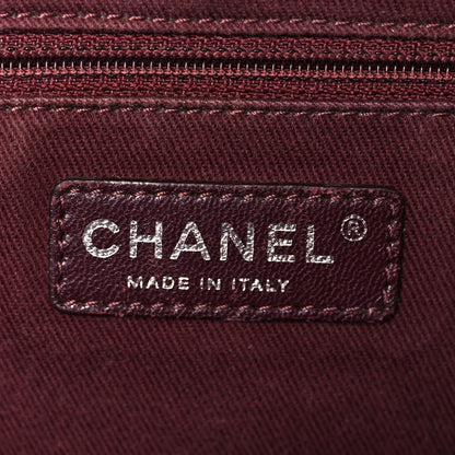 Chanel Aged Calfskin Medium New Portobello Flap Burgundy 6 of 11