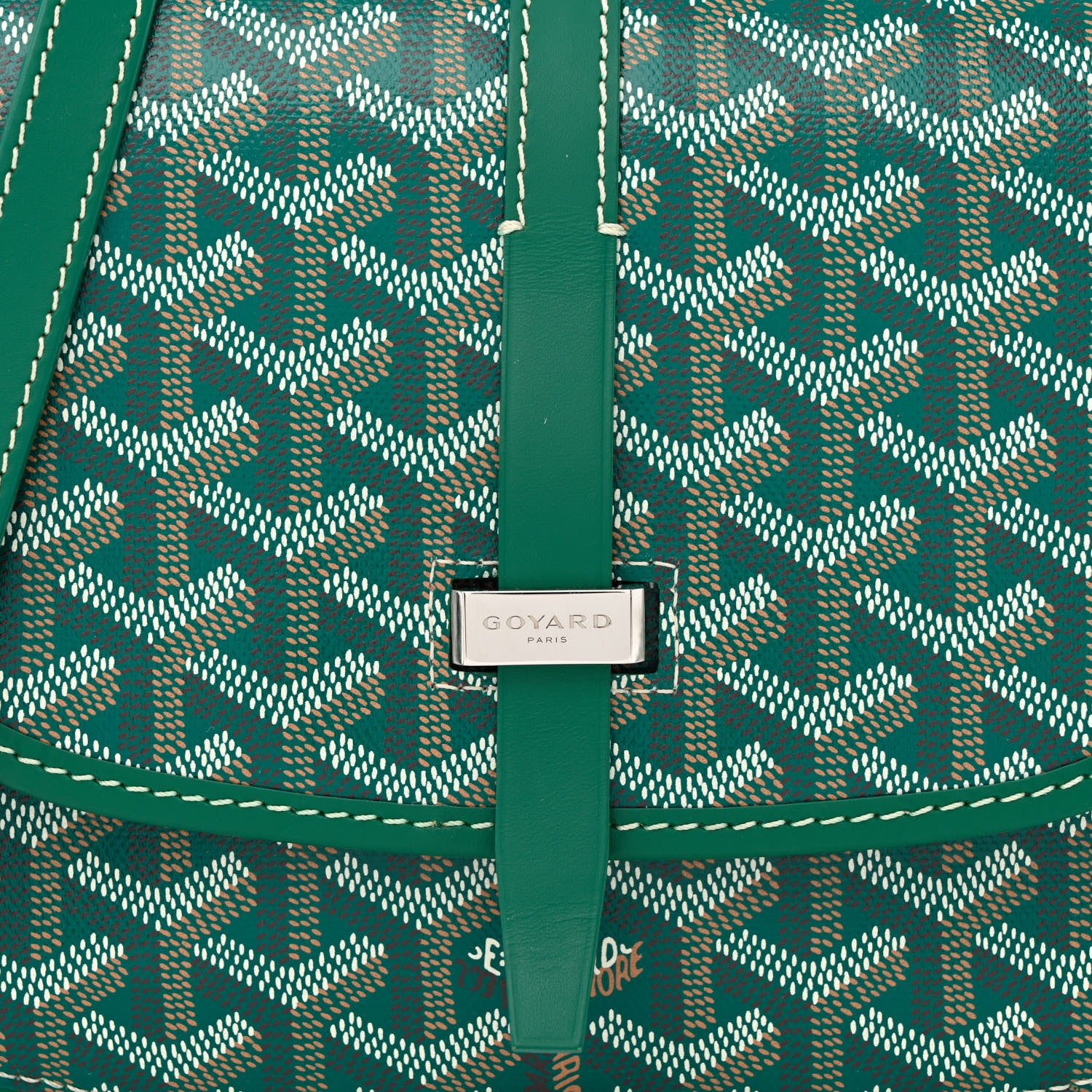 Goyard Goyardine Belvedere II PM Messenger Bag Green 6 of 8