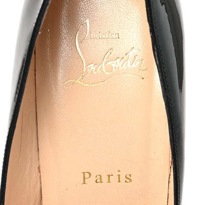 Christian Louboutin Velvet Madame Menule Bow 100 Pumps 38.5 Black 10 of 11