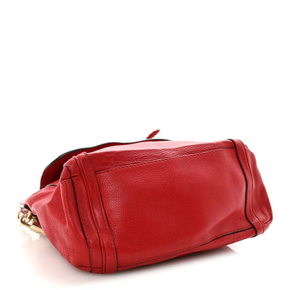 Gucci Cellarius Calfskin Medium Bella Flap Bag Vulcanic Red 4 of 10