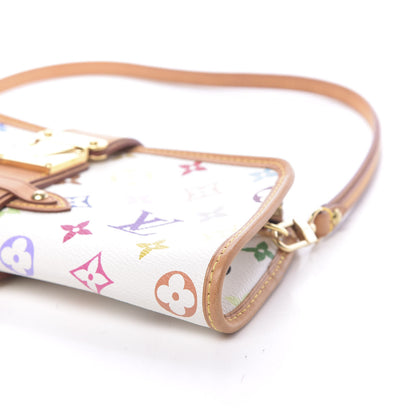 Louis Vuitton Monogram Multicolor Shirley White 8 of 9