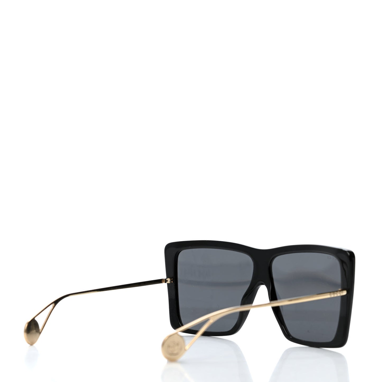 Acetate Oversize Square Frame GG0434S Sunglasses Black