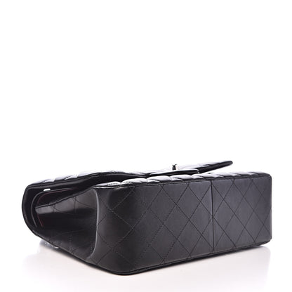 Chanel Lambskin Quilted Jumbo Double Flap Black 4 of 17