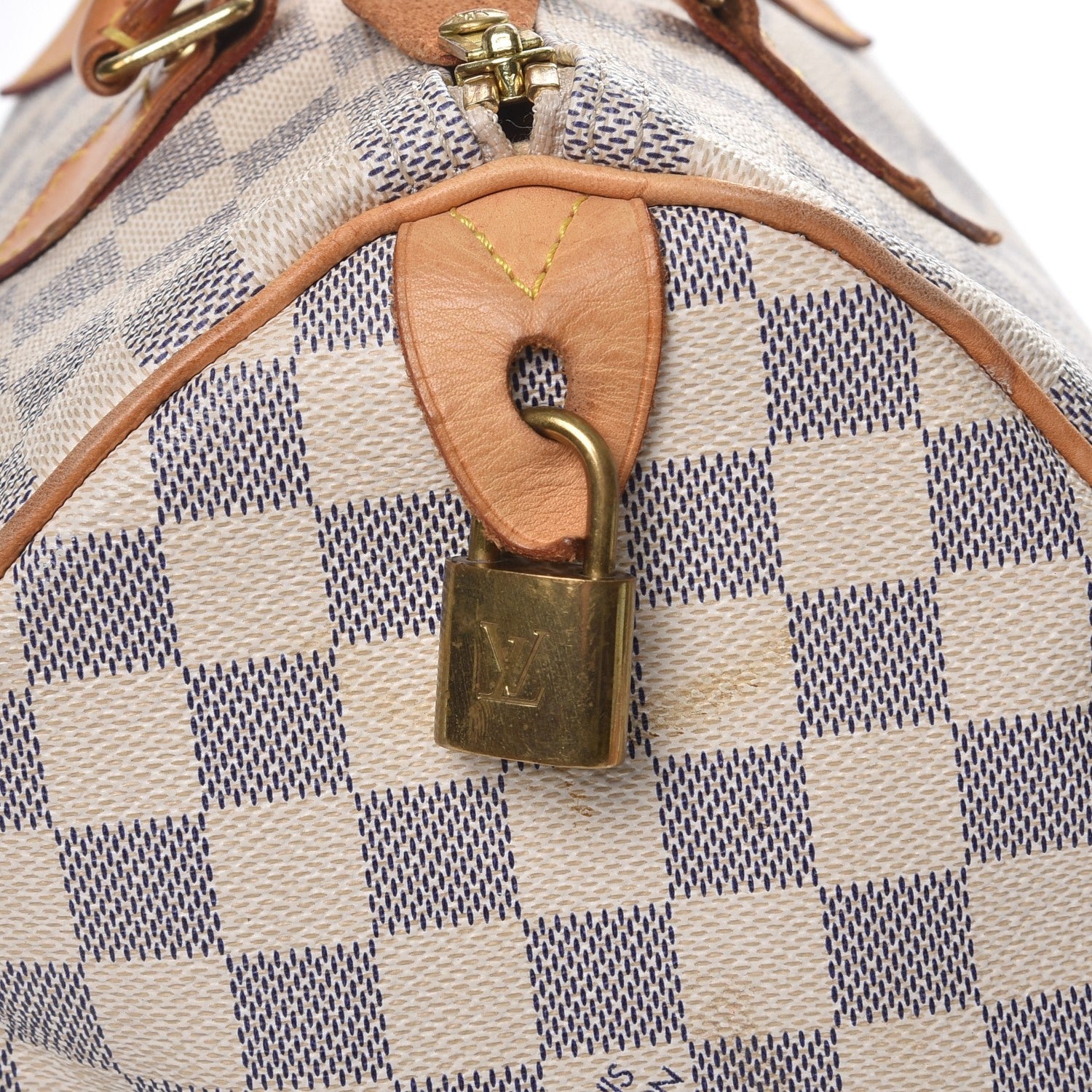 Louis Vuitton Damier Azur Speedy 30 15 of 15