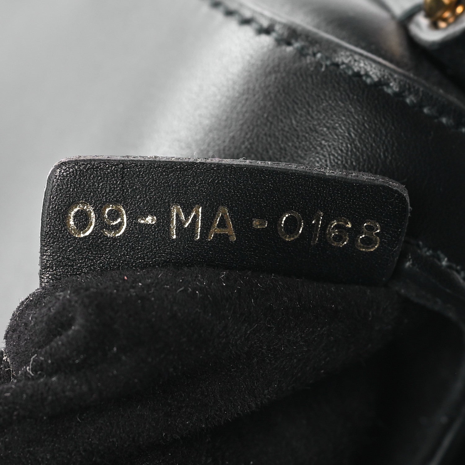 Christian Dior Calfskin Mini Saddle Bag Black 6 of 11