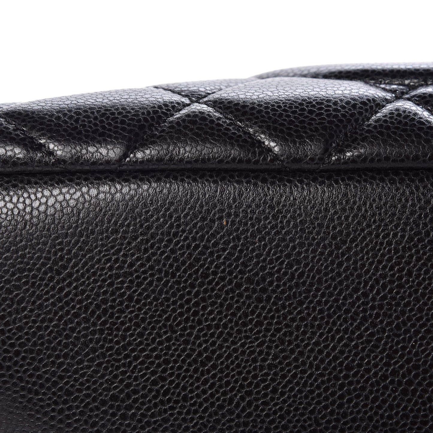 Caviar Quilted CC Timeless Soft Tote Black