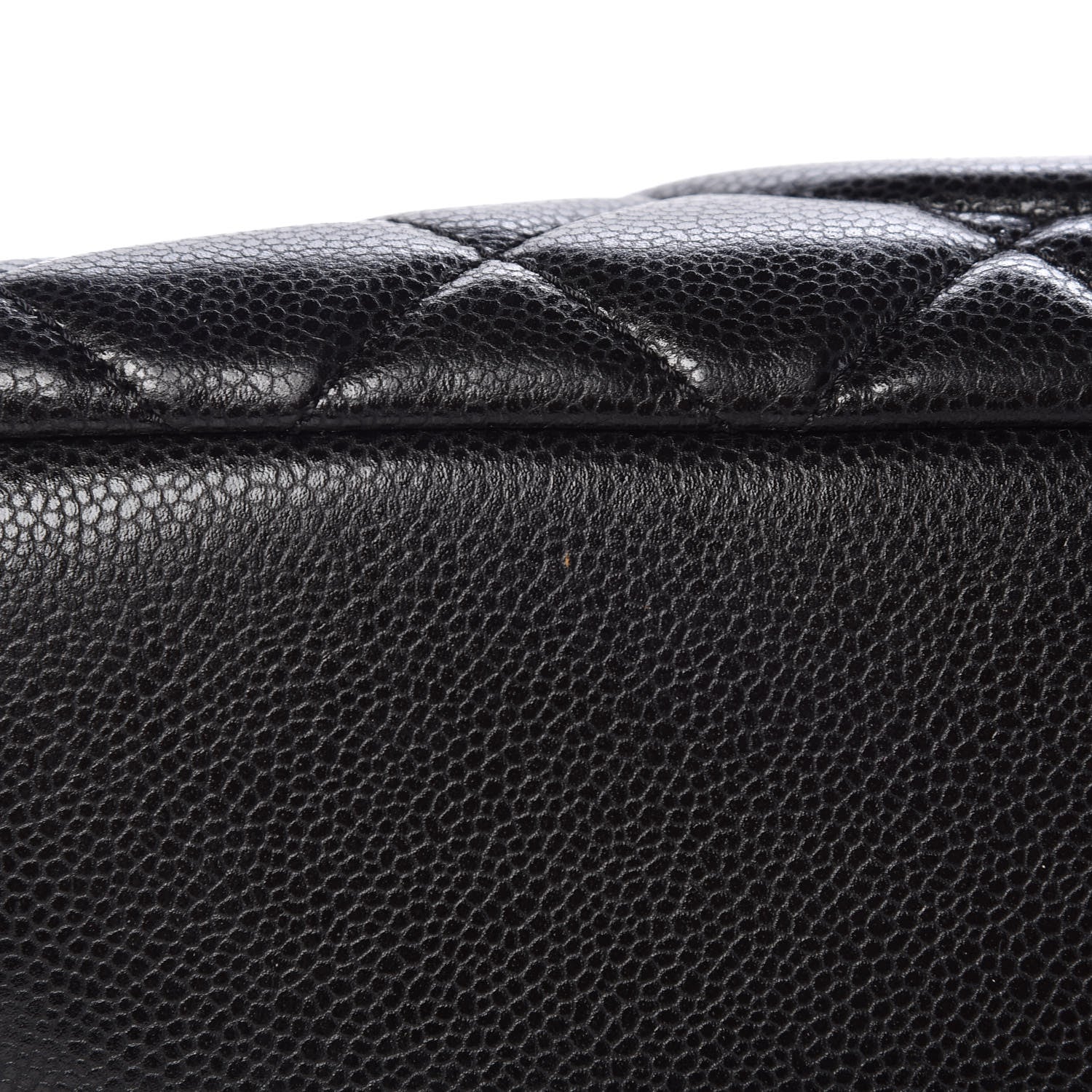 Chanel Caviar Quilted CC Timeless Soft Tote Black 10 of 11