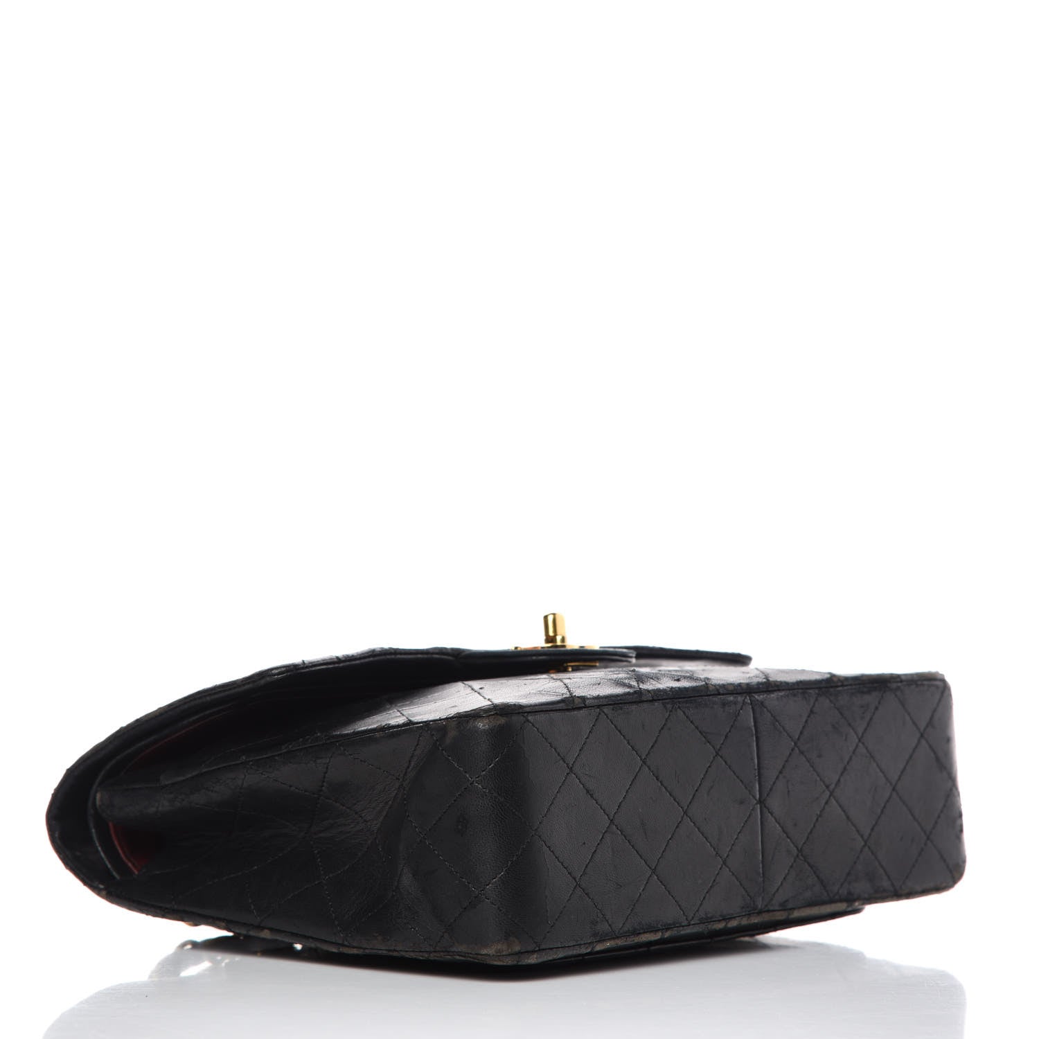 Chanel Lambskin Quilted Medium Double Flap Black 5 of 32