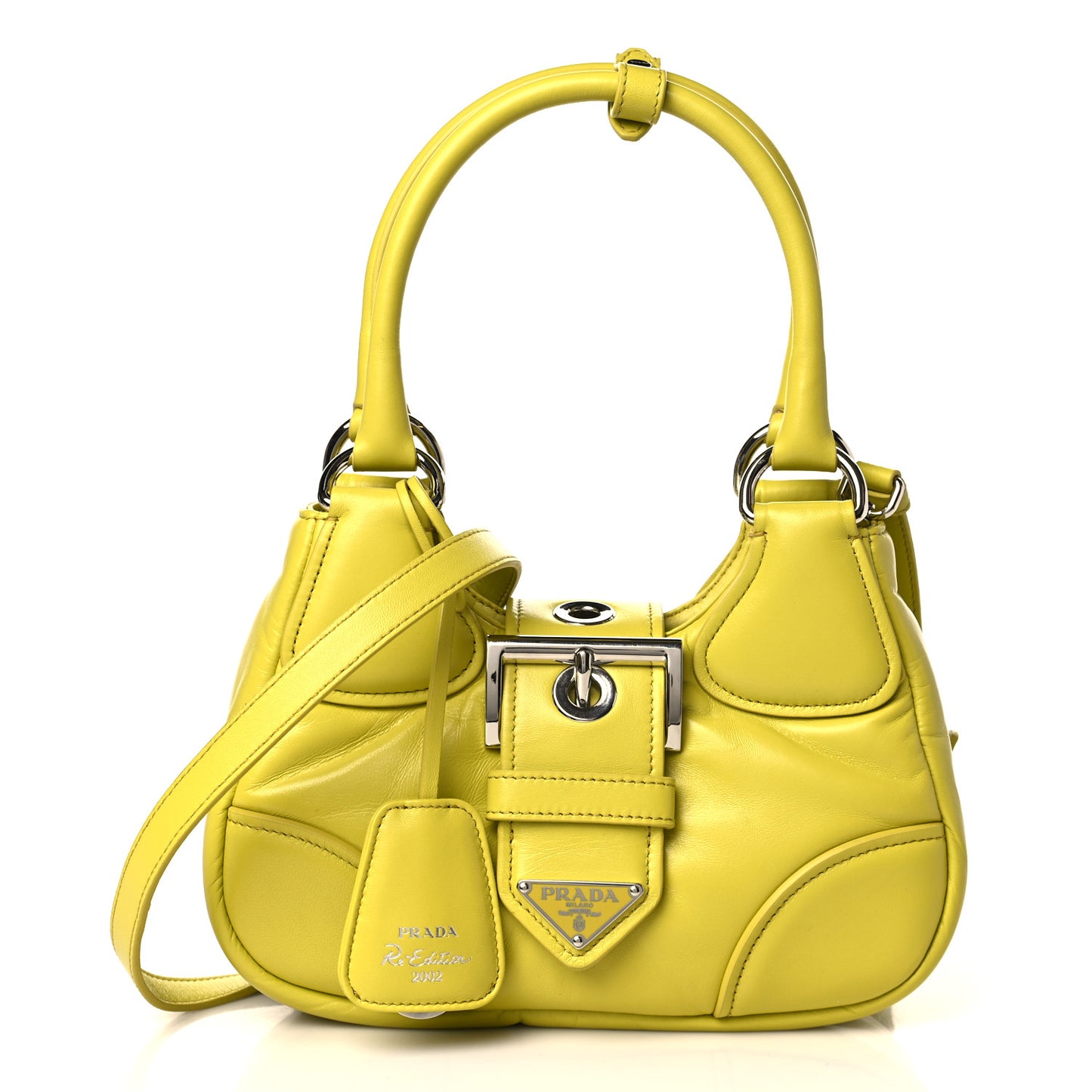 Nappa Soft Padded Re-Edition 2002 Moon Bag Cedro