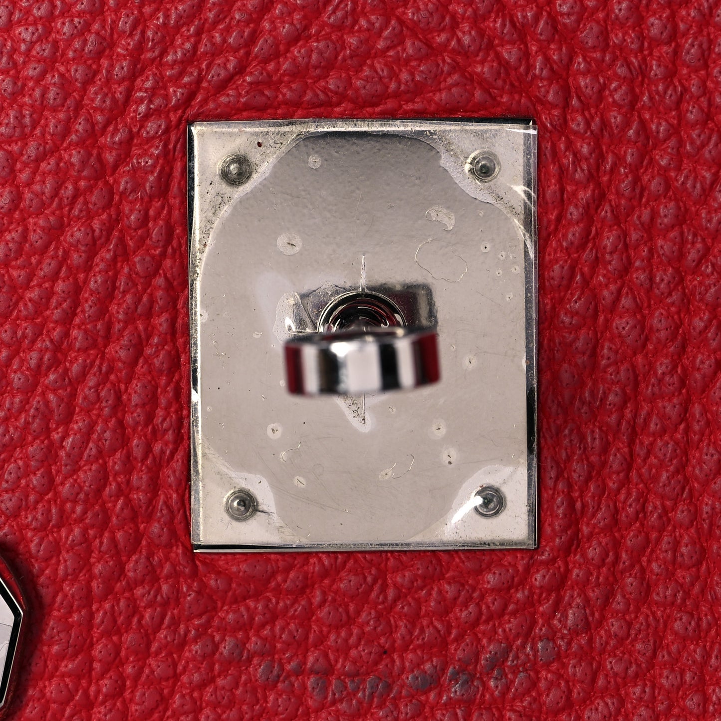 Buffle Skipper Birkin 35 Rouge Vif