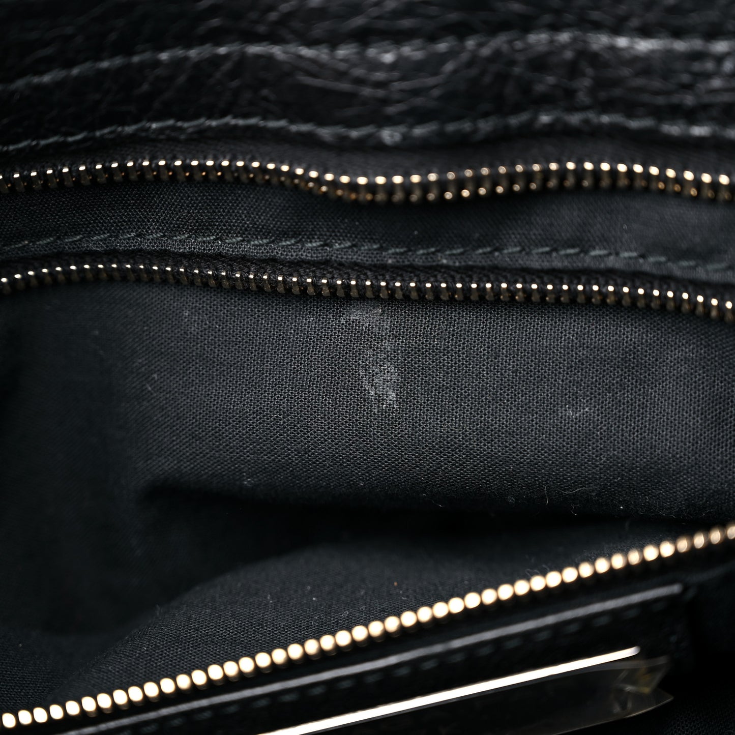 Agneau Classic Gold Hardware City Black