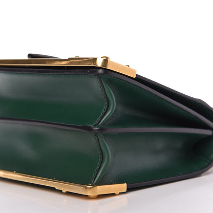Prada City Calf Saffiano Cahier Bag Biliardo Black 7 of 9