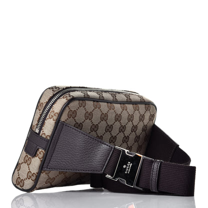 Gucci Monogram Belt Bag Dark Brown 2 of 7